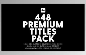 Download Premium Titles <span class='badge badge-warning'>Pack</span> (<span class='badge badge-warning'>Videohive</span> 38893912) - AE Project