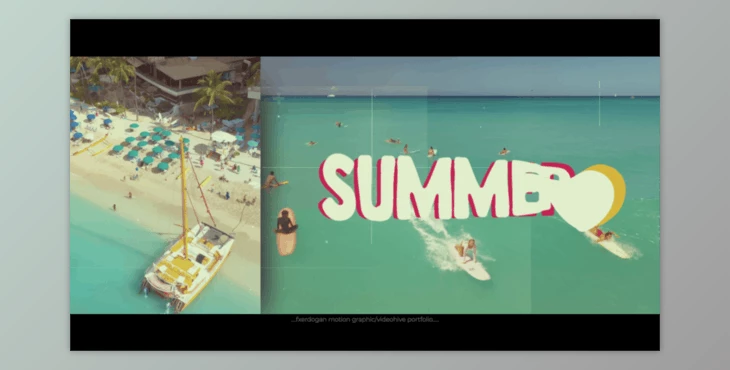 Download Summer Multi Secreen (Videohive 39176456) - AE Project