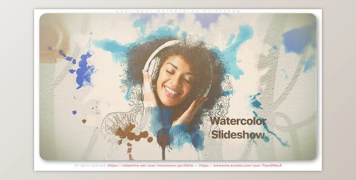 Download Emotional Watercolor Slideshow (Videohive 39209456) - AE Project