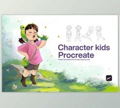 Download 10 Character Kids Stamps Procreate