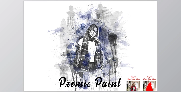 Download Premio Paint Photoshop Action CreativeMarket - 7528300