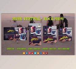 Download Music Festival Rock Show (Videohive 38881915) - AE Project
