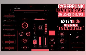 Download Videohive Cyberpunk Loading <span class='badge badge-warning'>Bars</span> 39228122