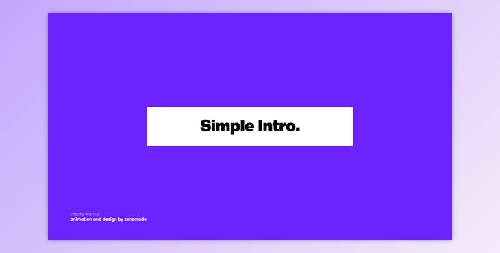 Download Simple Intro (Videohive 39228380) - AE Project