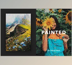 Download Painted Photo Effect for Posters CreativeMarket - 7035871