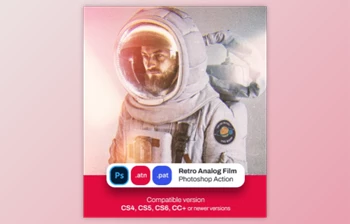 Download Retro <span class='badge badge-warning'>analog</span> film photoshop action