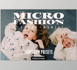 Download Microfashion kids editorial lightroom presets