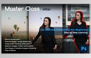 Download Get <span class='badge badge-warning'>start</span> with Adobe Photoshop | Step by Step Master Class For beginners