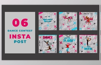 Download Rock The Floor Dance Contest Instagram Social <span class='badge badge-warning'>Media</span> Post (Videohive 39215614) - AE Project