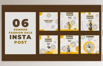 Download 60 <span class='badge badge-warning'>Percent</span> Off Summer Fashion Sale Instagram Post (Videohive 39216043) - AE Project