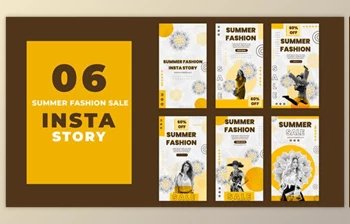 Download 60 <span class='badge badge-warning'>Percent</span> Off Summer Fashion Sale Instagram Story (Videohive 39216201) - AE Project
