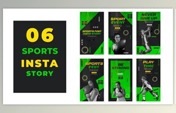 Download Sports <span class='badge badge-warning'>Fest</span> Instagram Story Template (Videohive 39216972) - AE Project