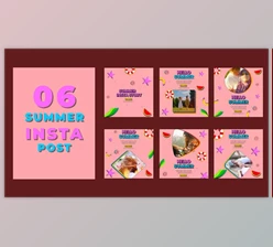 Download Summer Coming Instagram Social Media Post (Videohive 39216068) - AE Project