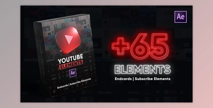 Download Youtube Elements Pack (Videohive 39382900) - AE Project