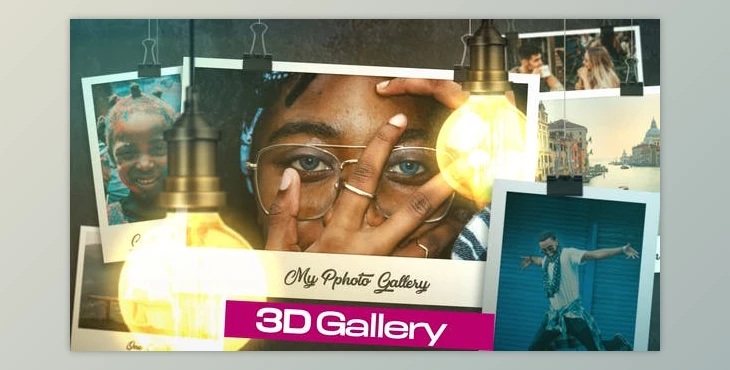 Download 3D Photo Slideshow (Videohive 39392833) - AE Project