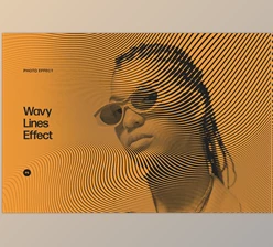 Download Wavy Lines Photo Effects for Photoshop