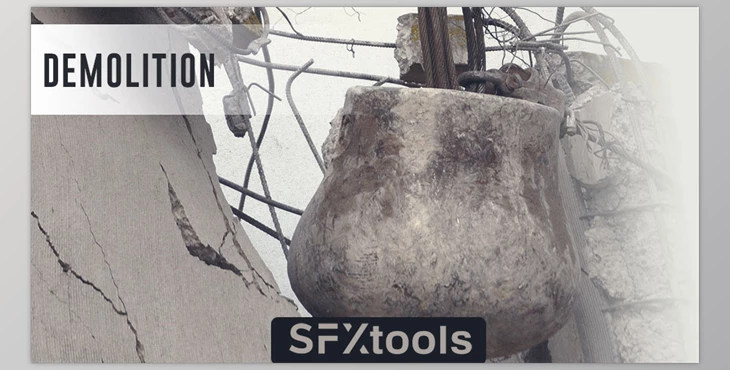Download SFXtools Demolition WAV