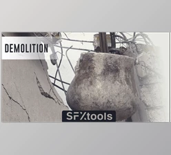 Download SFXtools Demolition WAV