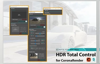Download <span class='badge badge-warning'>Corona</span> HDR Total Control v2.5 for 3ds max