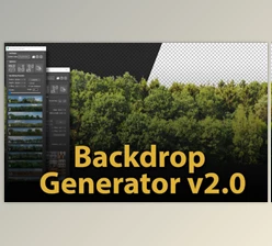 Download ArchvizTools Backdrop Generator 2.0 for 3ds max