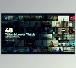 Download Titles & Lower Thirds (Videohive 39444068) - AE Project
