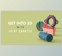 Download Motion Design School -  Get into 3D with Lucas Zanotto