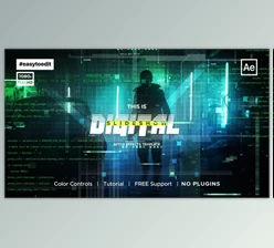 Download Sci-Fi Digital Slideshow (Videohive 39473585) - AE Project
