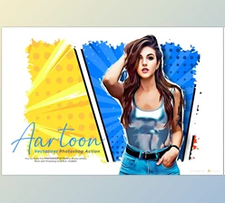 Download Aartoon – Vectorizer Photoshop Action CreativeMarket - 7092610
