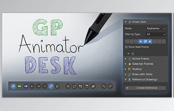 Download Blender Market – GP <span class='badge badge-warning'>Animator</span> Desk v1.6.0