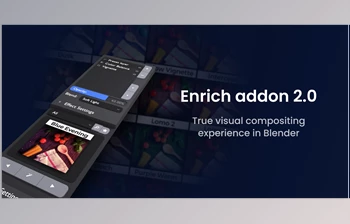 Download <span class='badge badge-warning'>Blender</span> <span class='badge badge-warning'>Market</span> – Enrich True Visual Compositing v2.1.0