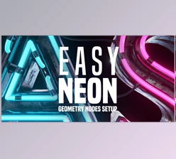 Download Blender Market – Easy Neon v1.3