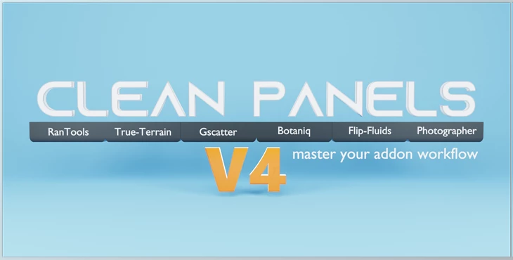 Download Blender Market – Clean Panels V4.0.4