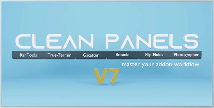 Blender - Download N-Panel Organizer - Clean Panels