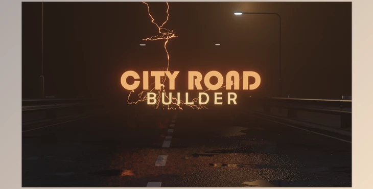 Download Blender Market – City Road Builder v1.00