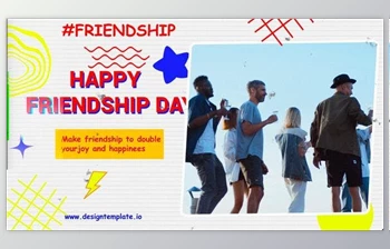 Download Best <span class='badge badge-warning'>Friends</span> Celebrate Friendship Day Slideshow (Videohive 39504543) - AE Project