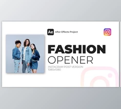 Download Fashion Intro Instagram Post (Videohive 39491078) - AE Project