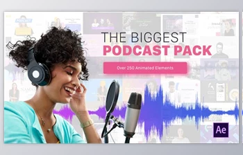 Download Podcast <span class='badge badge-warning'>Audio</span> Visualization (Videohive 26809278) - AE Project