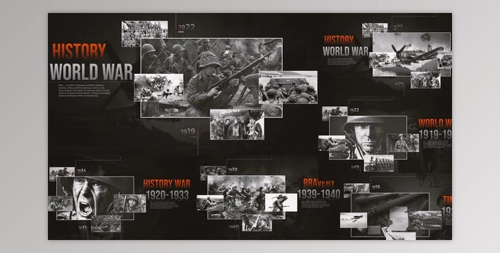 Download War Slideshow (Videohive 38155364) - AE Project