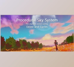Download Blender Market – Procedural Sky System v0.2.2