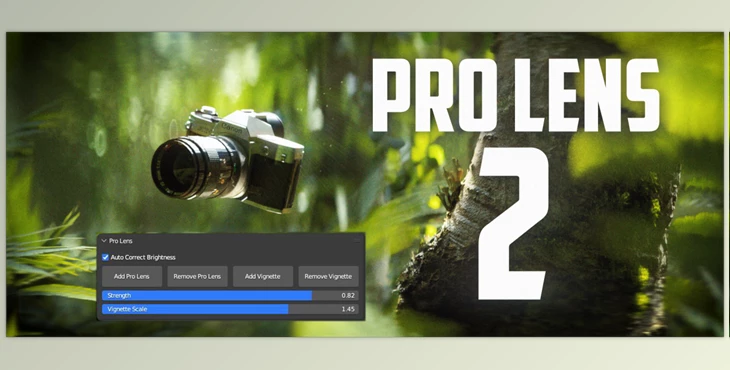 Download Blender Market – Pro Lens v2