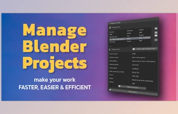 Download Blender Market – Manage Blender Projects <span class='badge badge-warning'>v2</span>