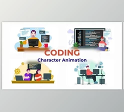 Download Coding Programmer Animation Scene (Videohive 38193423) - AE Project