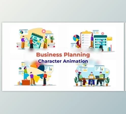Download Business Planning Animation Scene (Videohive 38193347) - AE Project