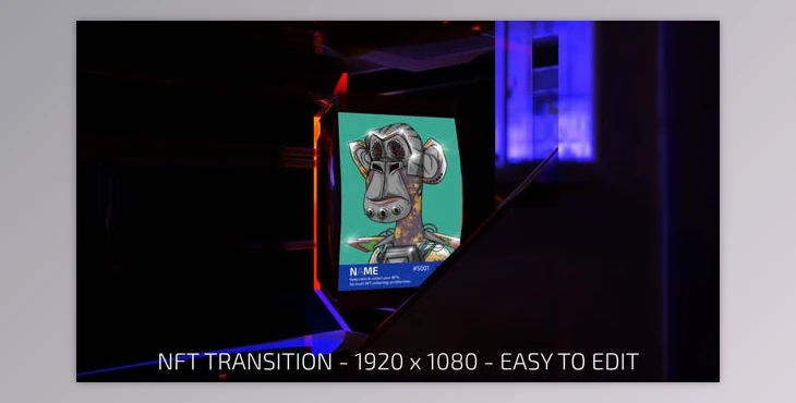 Download NFT Transition (Videohive 39516493) - AE Project