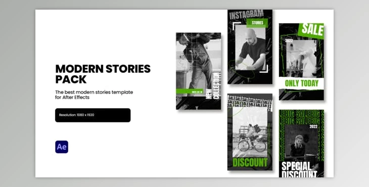 Download Modern Stories Pack (Videohive 39497738) - AE Project