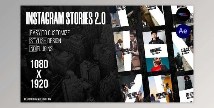 Download Instagram Stories 2.0 Vol.09 (Videohive 39507466) - AE Project
