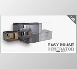 Download Blender Market – Easy House Generator