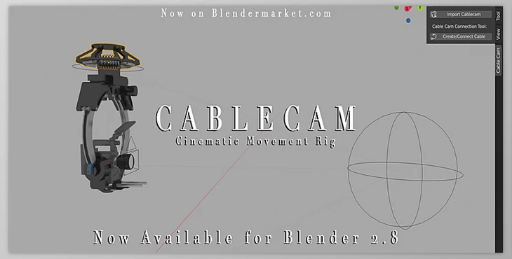 Download Blender Market – Cablecam v1.00