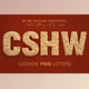 Download Cashew Nuts – 3D Lettering CreativeMarket - 7545672