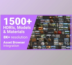 Blender - Download Poly Haven Asset Browser v1.2.1